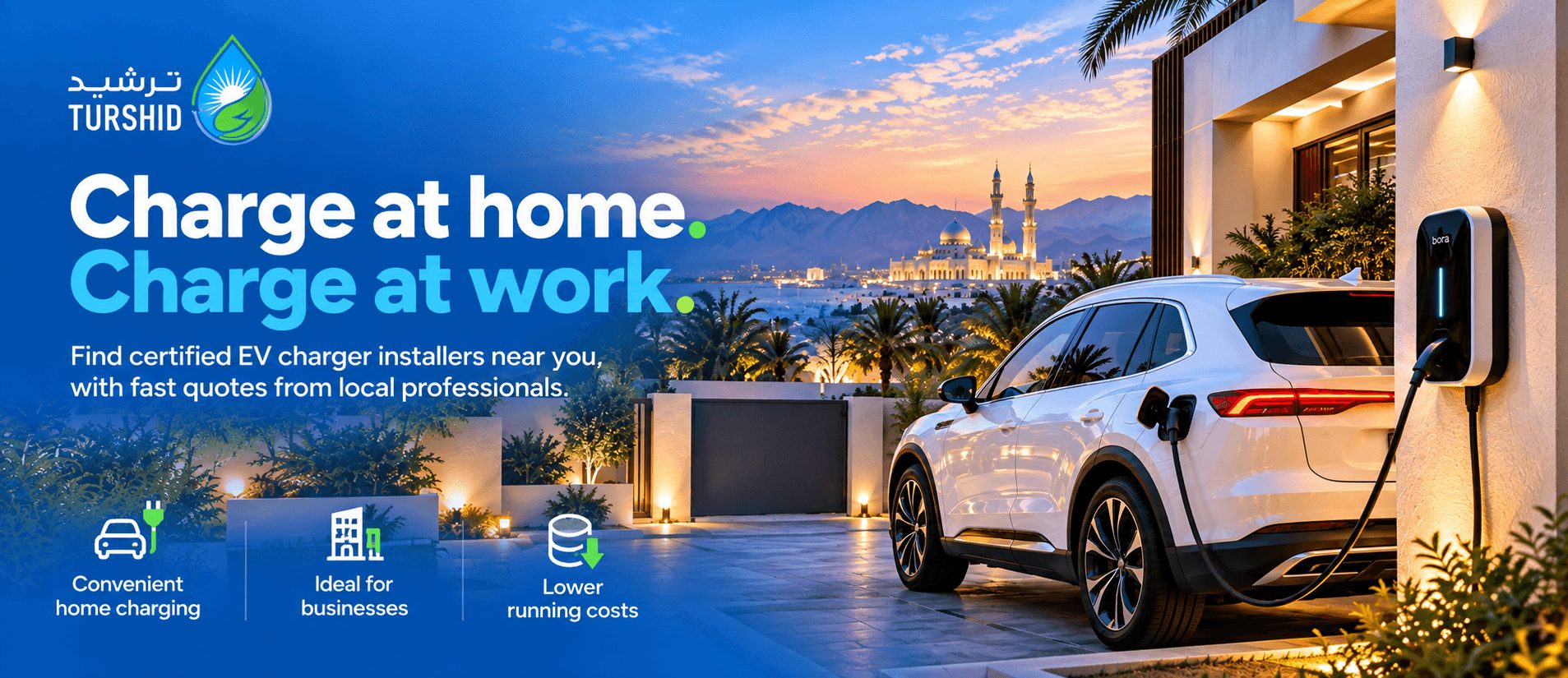 Charge at home, charge at work: find certified EV charger installers near you
